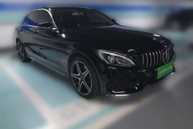 Used Mercedes-Benz C-Class 2017 C 180 L Sport Edition Front Right 45 Deg