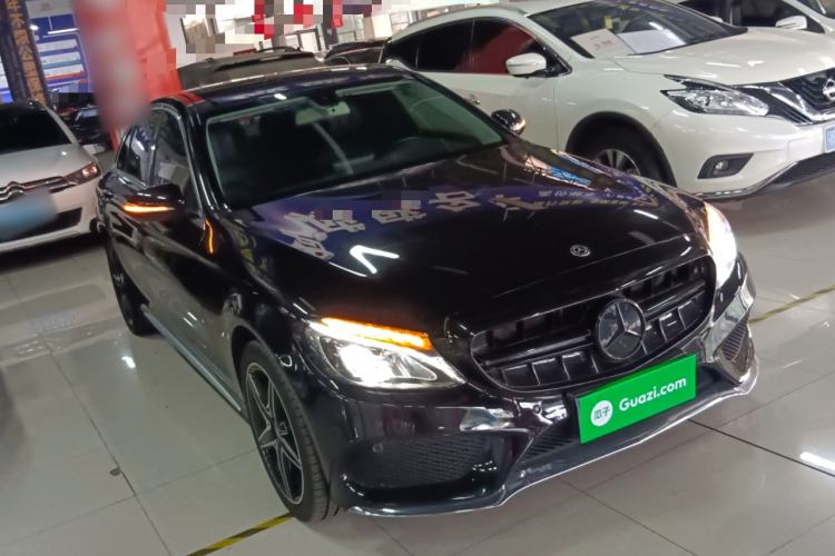 Used Mercedes-Benz C-Class 2017 Facelift C 200 L Sport Edition Front Right 45 Deg