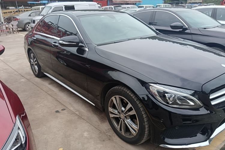 Used Mercedes-Benz C-Class 2017 C 200 L Sport Edition Front Right 45 Deg
