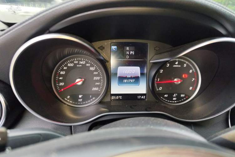 Used Mercedes-Benz C-Class 2017 C 200 L Sport Edition Instrument Cluster