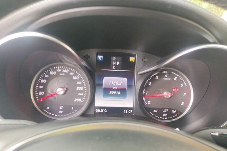Used Mercedes-Benz C-Class 2017 Facelift C 200 L Sport Edition Instrument Cluster