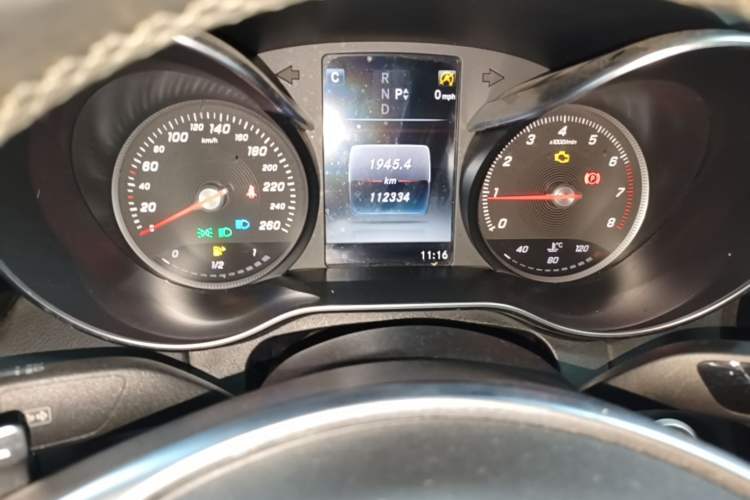Used Mercedes-Benz C-Class 2017 Restyled C 200 Sport Edition Instrument Cluster