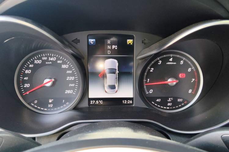 Used Mercedes-Benz C-Class 2017 Facelift C 200 L Sport Edition Instrument Cluster
