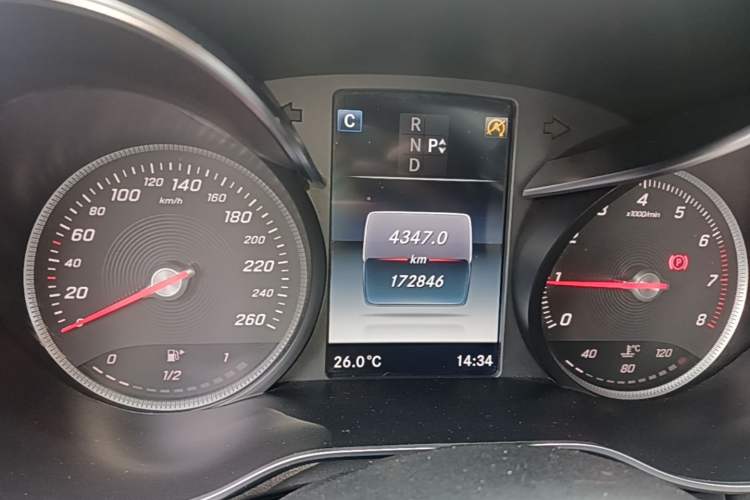 Used Mercedes-Benz C-Class 2017 C 200 L Sport Edition Instrument Cluster