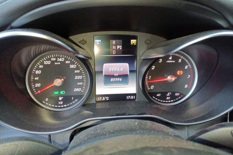 Used Mercedes-Benz C-Class 2017 Facelifted C 180 L Stylish Edition Instrument Cluster