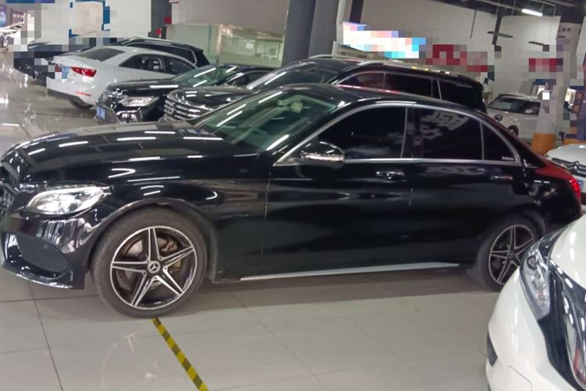 Used Mercedes-Benz C-Class 2017 Facelift C 200 L Sport Edition Left Side