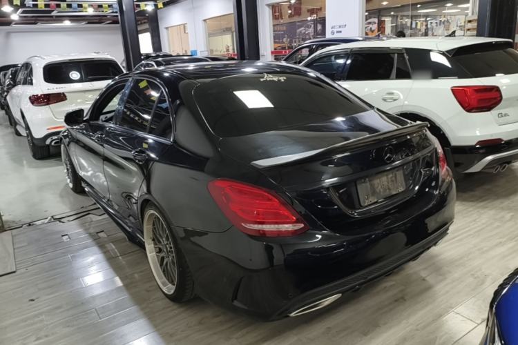 Used Mercedes-Benz C-Class 2017 Restyled C 200 Sport Edition Rear Left 45 Deg