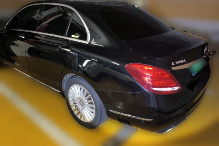 Used Mercedes-Benz C-Class 2017 Facelifted C 180 L Stylish Edition Rear Left 45 Deg