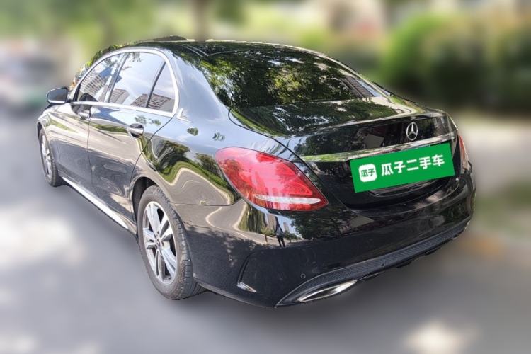 Used Mercedes-Benz C-Class 2017 Facelift C 200 L Sport Edition Rear Left 45 Deg