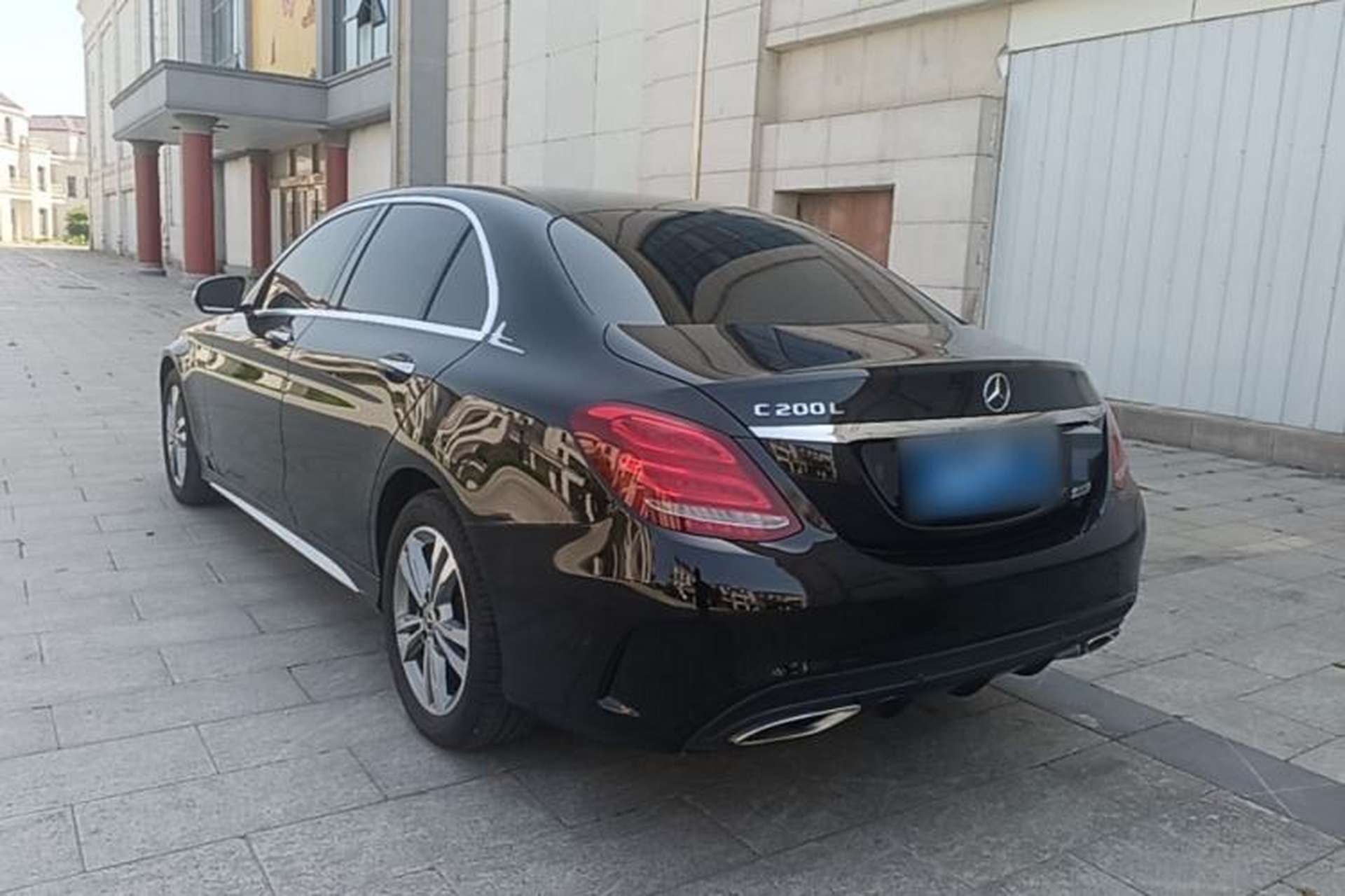 Used Mercedes-Benz C-Class 2017 Facelift C 200 L Sport Edition Rear Left 45 Deg
