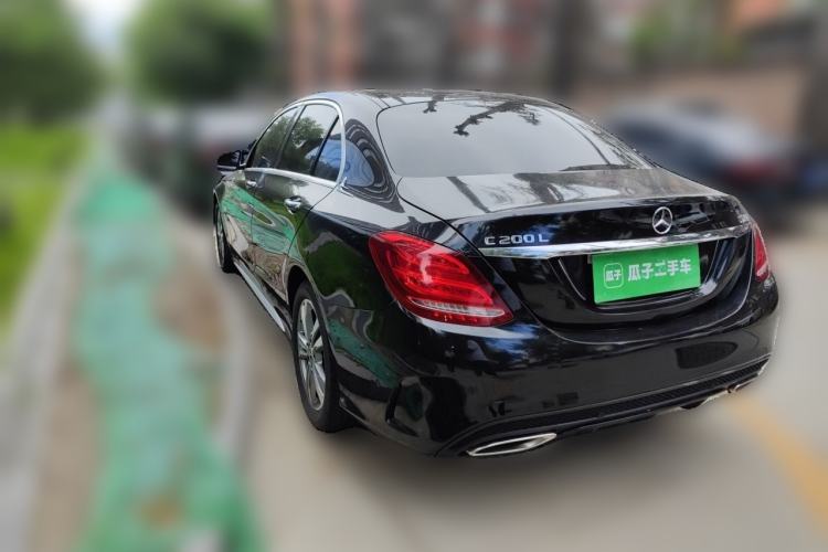 Used Mercedes-Benz C-Class 2017 Facelift C 200 L Sport Edition Rear Left 45 Deg