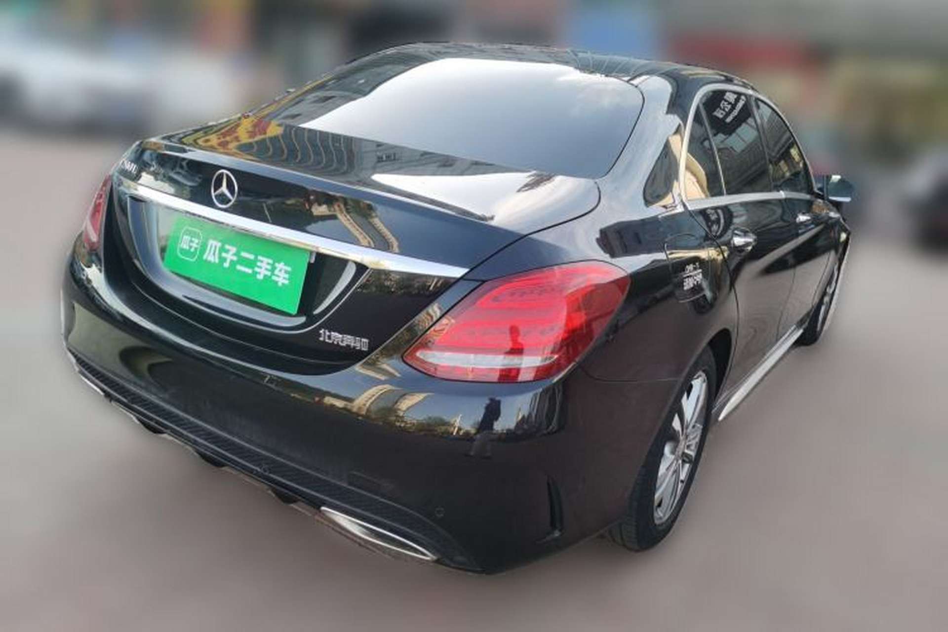 Used Mercedes-Benz C-Class 2017 Facelift C 200 L Sport Edition Rear Right 45 Deg