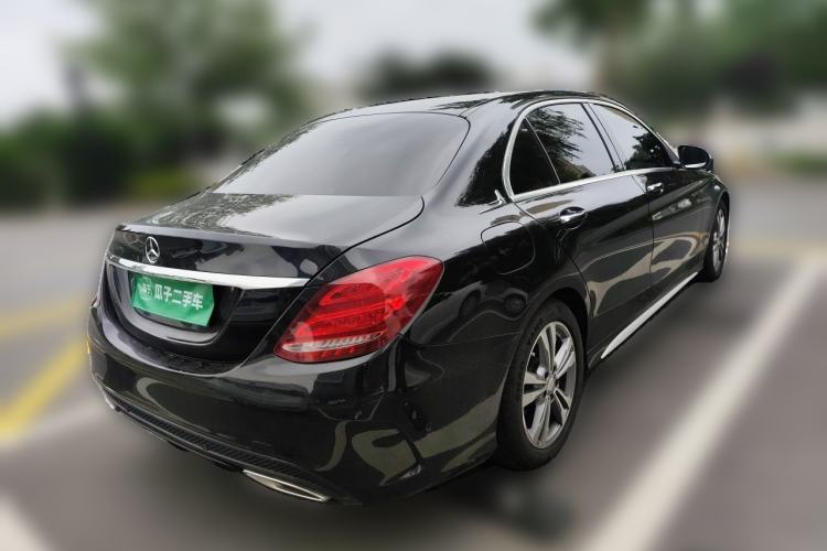 Used Mercedes-Benz C-Class 2017 C 200 L Sport Edition Rear Right 45 Deg