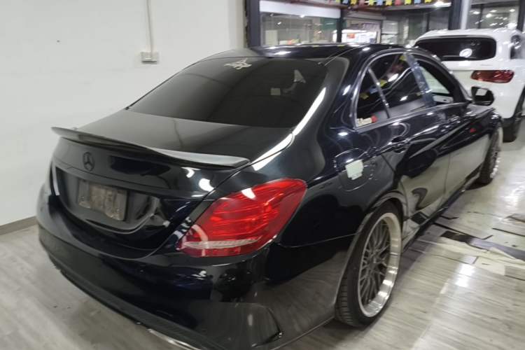 Used Mercedes-Benz C-Class 2017 Restyled C 200 Sport Edition Rear Right 45 Deg