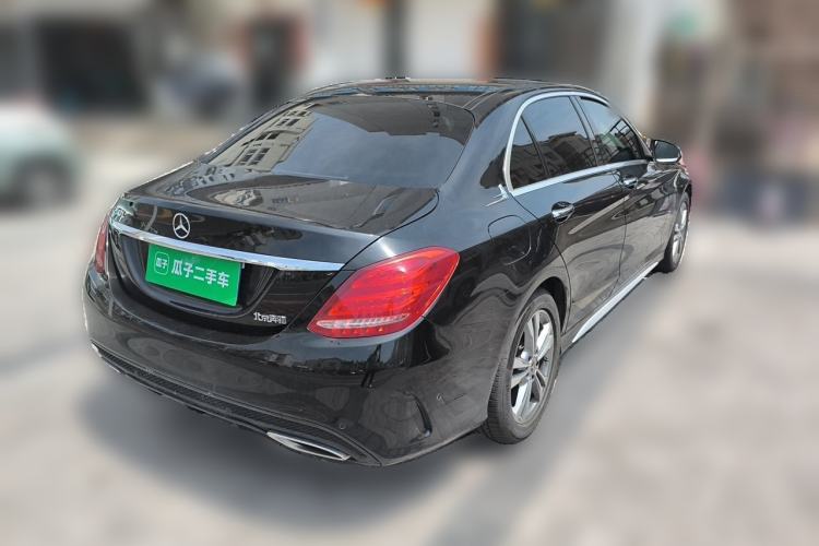 Used Mercedes-Benz C-Class 2017 C 200 L Sport Edition Rear Right 45 Deg