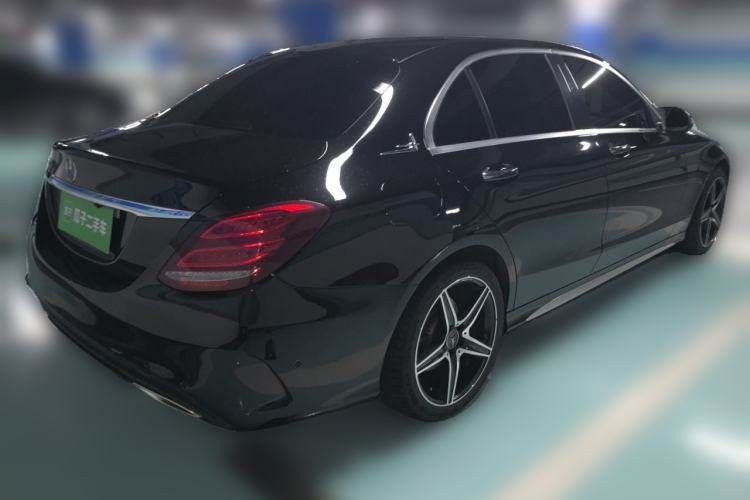 Used Mercedes-Benz C-Class 2017 C 180 L Sport Edition Rear Right 45 Deg