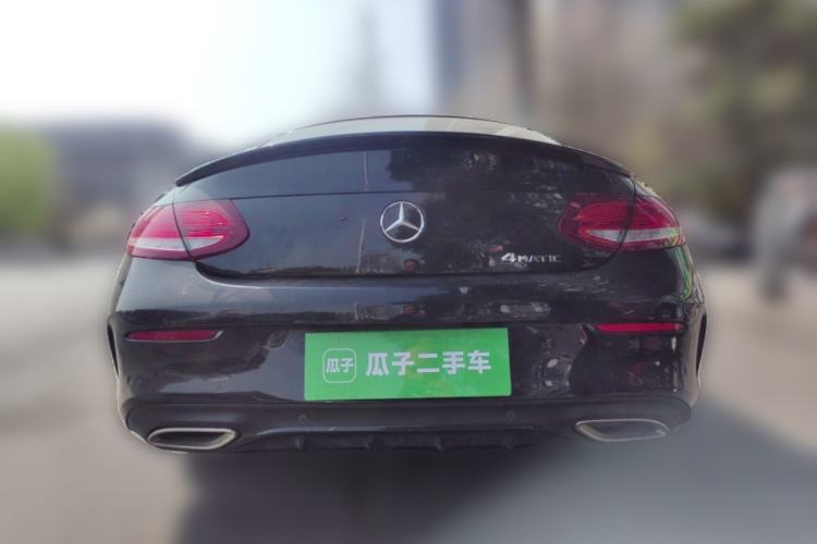 Used Mercedes-Benz C-Class 2017 C 200 4MATIC Coupe Rear