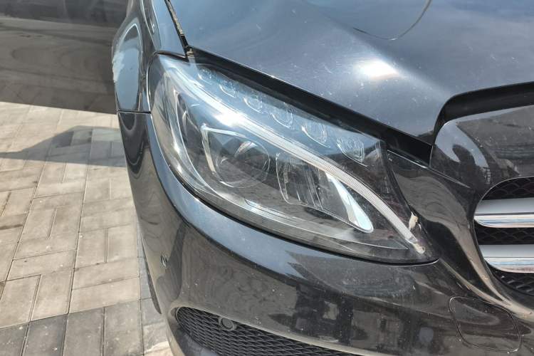 Used Mercedes-Benz C-Class 2017 C 200 L Sport Edition Right Front Headlight