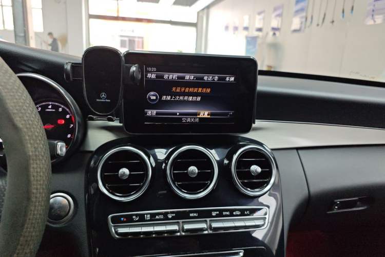 Used Mercedes-Benz C-Class 2017 Restyled C 200 Sport Edition Audio And AC Panel