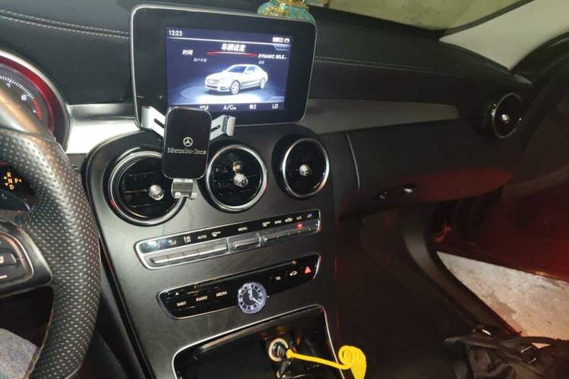 Used Mercedes-Benz C-Class 2017 C 200 L Sport Edition Audio And AC Panel