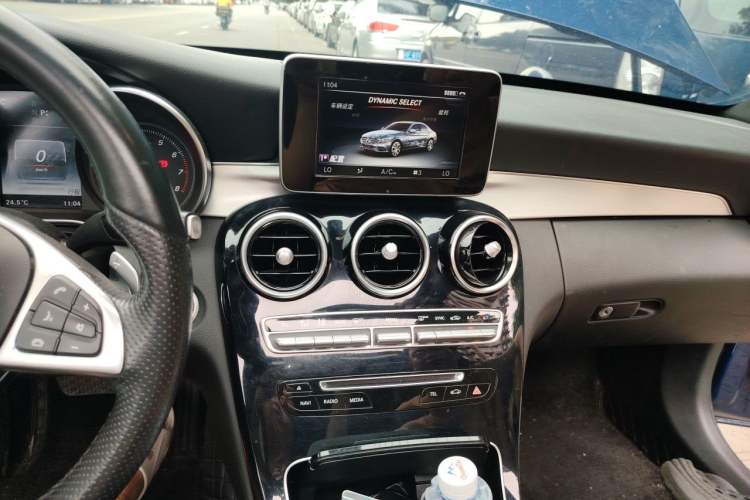 Used Mercedes-Benz C-Class 2017 C 200 Sport Edition Audio And AC Panel