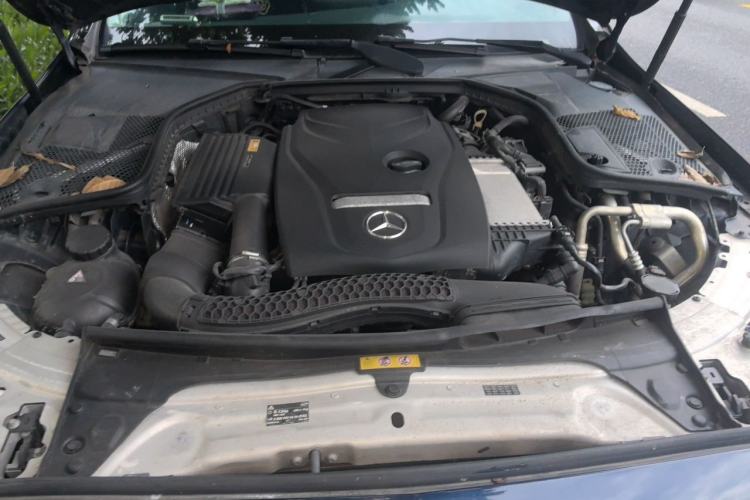 Used Mercedes-Benz C-Class 2017 Facelift C 200 L Sport Edition Engine Bay