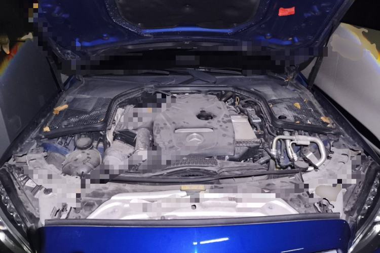 Used Mercedes-Benz C-Class 2017 Facelift C 200 L Sport Edition Engine Bay