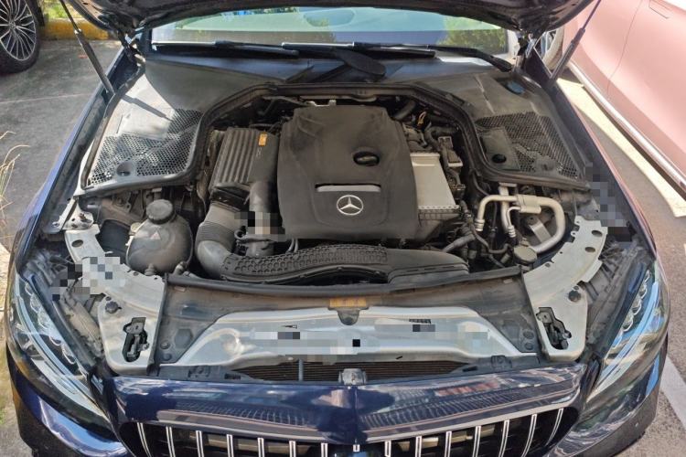 Used Mercedes-Benz C-Class 2017 Facelift C 200 L Sport Edition Engine Bay