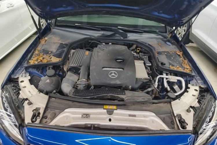 Used Mercedes-Benz C-Class 2017 Facelift C 200 L Sport Edition Engine Bay