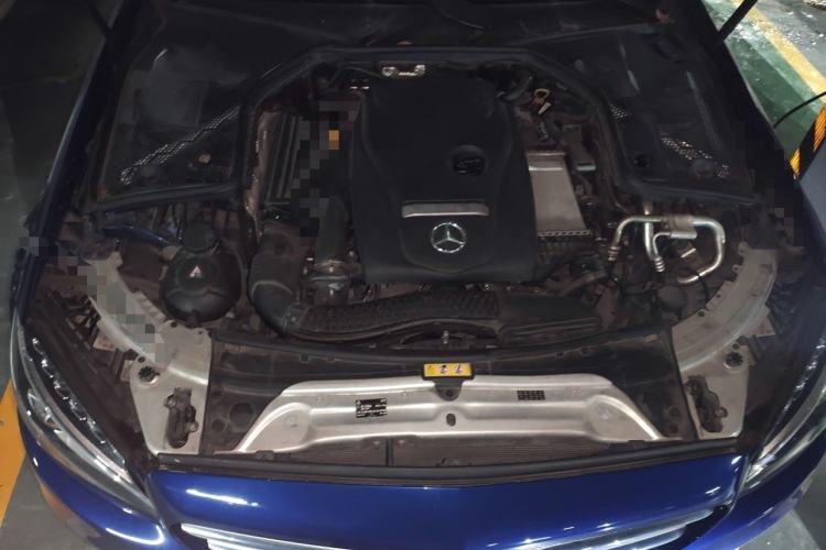 Used Mercedes-Benz C-Class 2017 Facelift C 200 L Sport Edition Engine Bay