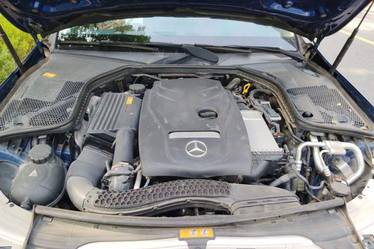 Used Mercedes-Benz C-Class 2017 C 300 L Engine Bay