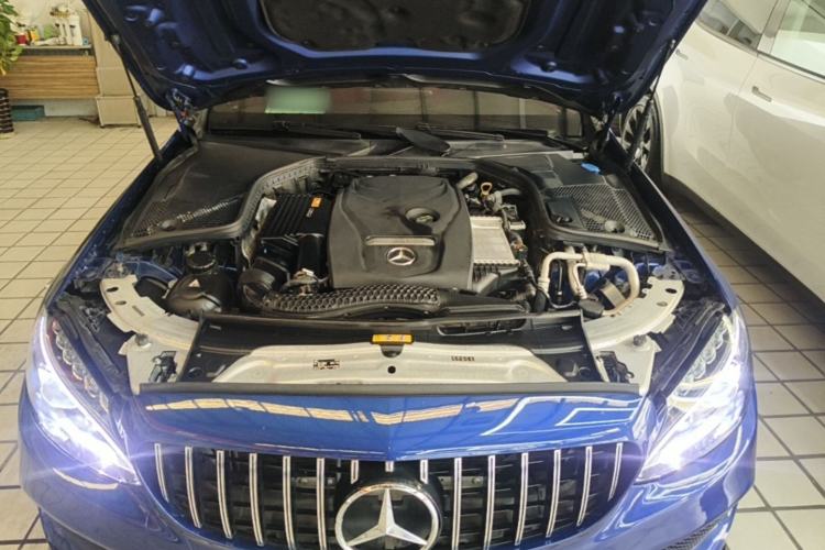Used Mercedes-Benz C-Class 2017 Restyled C 200 Sport Edition Engine Bay