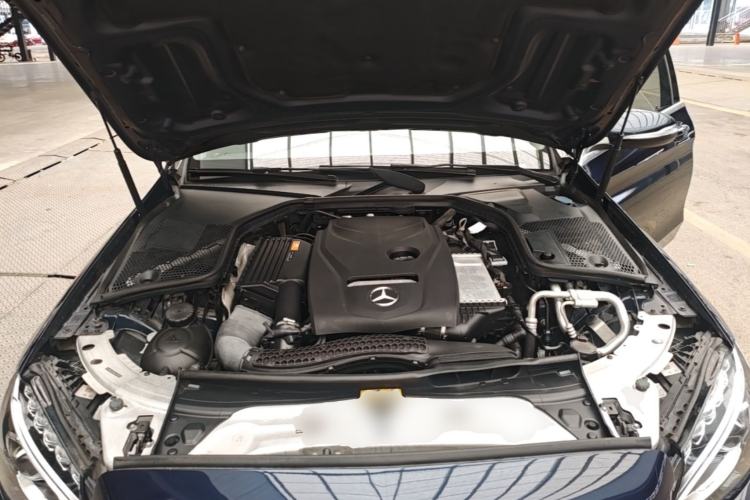Used Mercedes-Benz C-Class 2017 Facelift C 200 L Sport Edition Engine Bay