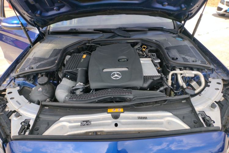 Used Mercedes-Benz C-Class 2017 Facelift C 200 L Sport Edition Engine Bay