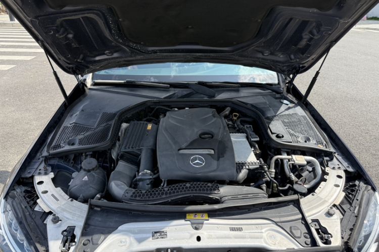 Used Mercedes-Benz C-Class 2017 Restyled C 200 Sport Edition Engine Bay