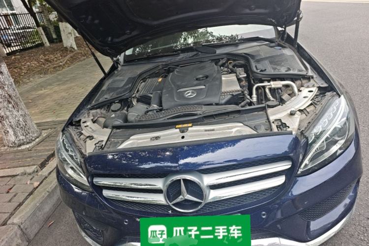 Used Mercedes-Benz C-Class 2017 Facelift C 200 L Sport Edition Engine Bay