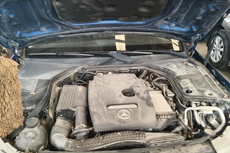 Used Mercedes-Benz C-Class 2017 Facelift C 200 L Sport Edition Engine Bay