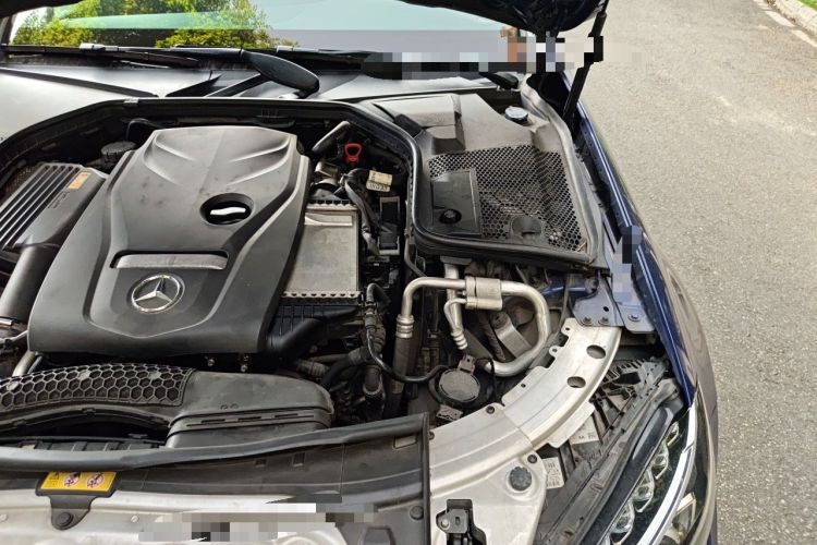 Used Mercedes-Benz C-Class 2017 C 180 L Sport Edition Engine Bay Left