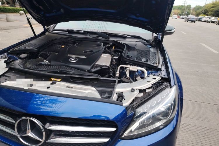 Used Mercedes-Benz C-Class 2017 C 200 Sport Edition Engine Bay Left