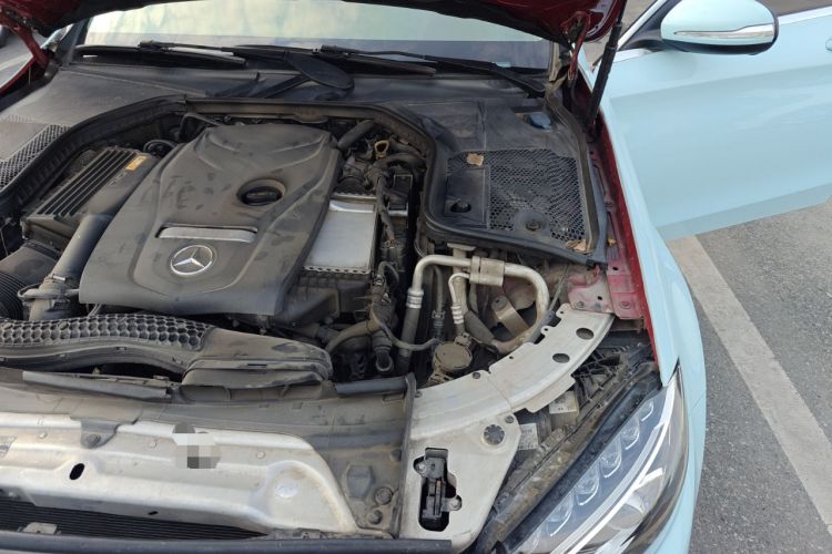 Used Mercedes-Benz C-Class 2017 Facelift C 200 L Sport Edition Engine Bay Left