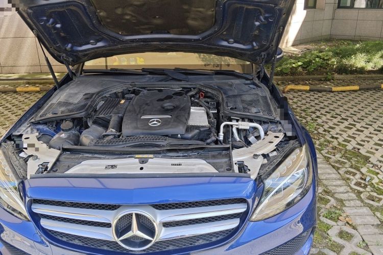Used Mercedes-Benz C-Class 2017 C 180 L Sport Edition Engine Bay Left