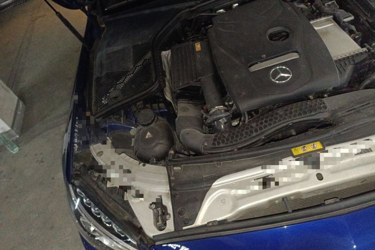 Used Mercedes-Benz C-Class 2017 Facelift C 200 L Sport Edition Engine Bay Right