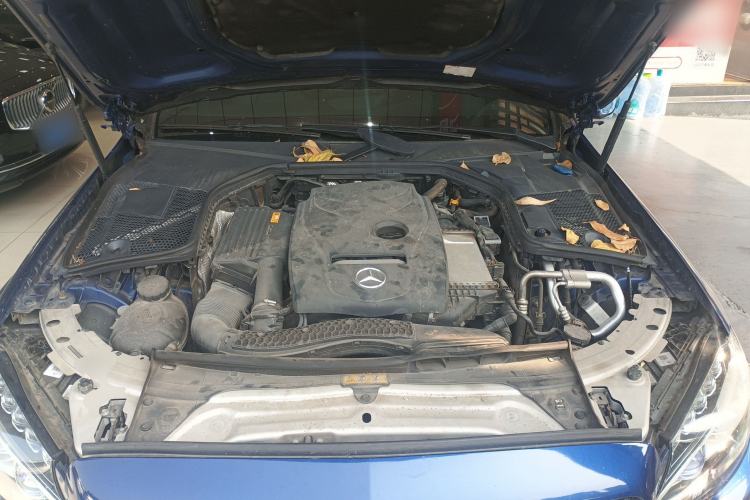Used Mercedes-Benz C-Class 2017 C 200 4MATIC Coupe Engine Bay