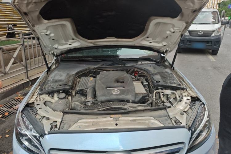 Used Mercedes-Benz C-Class 2017 Revised C 180 L Dynamic Sports Edition Engine Bay