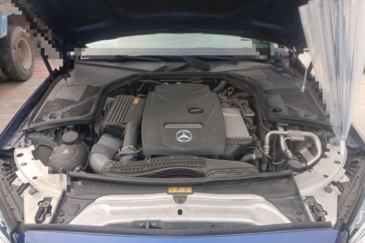 Used Mercedes-Benz C-Class 2017 Facelift C 200 Station Wagon Engine Bay