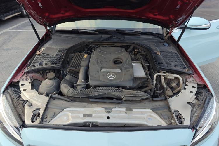 Used Mercedes-Benz C-Class 2017 Facelift C 200 L Sport Edition Engine Bay