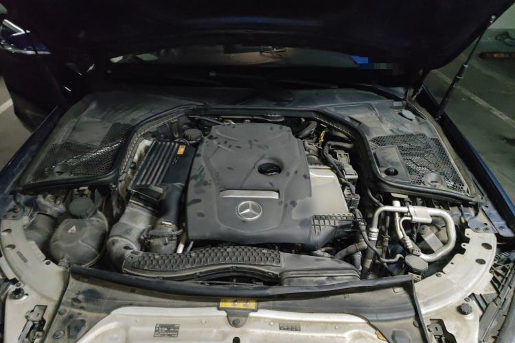 Used Mercedes-Benz C-Class 2017 Facelift C 200 L 4MATIC Engine Bay