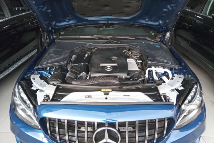 Used Mercedes-Benz C-Class 2017 C 200 L Sport Edition Engine Bay