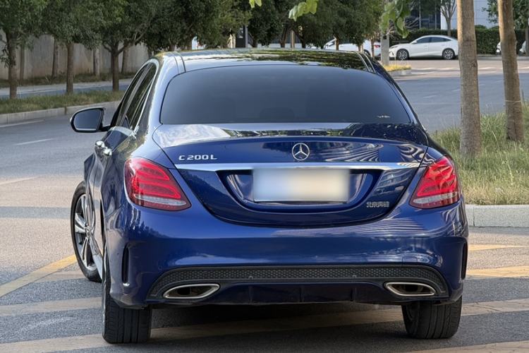 Used Mercedes-Benz C-Class 2017 Facelift C 200 L Sport Edition Exterior 4