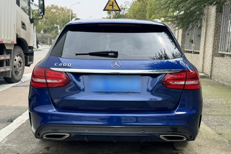 Used Mercedes-Benz C-Class 2017 C 200 station wagon Exterior 7